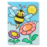 My First Paint With Water Kids' Art Pad With Paintbrush - Cheerleaders, Flowers, Fairies, and More D4