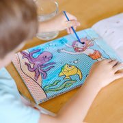 My First Paint With Water Kids' Art Pad With Paintbrush - Pirates, Space, Construction, and More N2