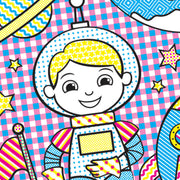 My First Paint With Water Kids' Art Pad With Paintbrush - Pirates, Space, Construction, and More N2