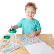 My First Paint With Water Kids' Art Pad With Paintbrush - Pirates, Space, Construction, and More N2