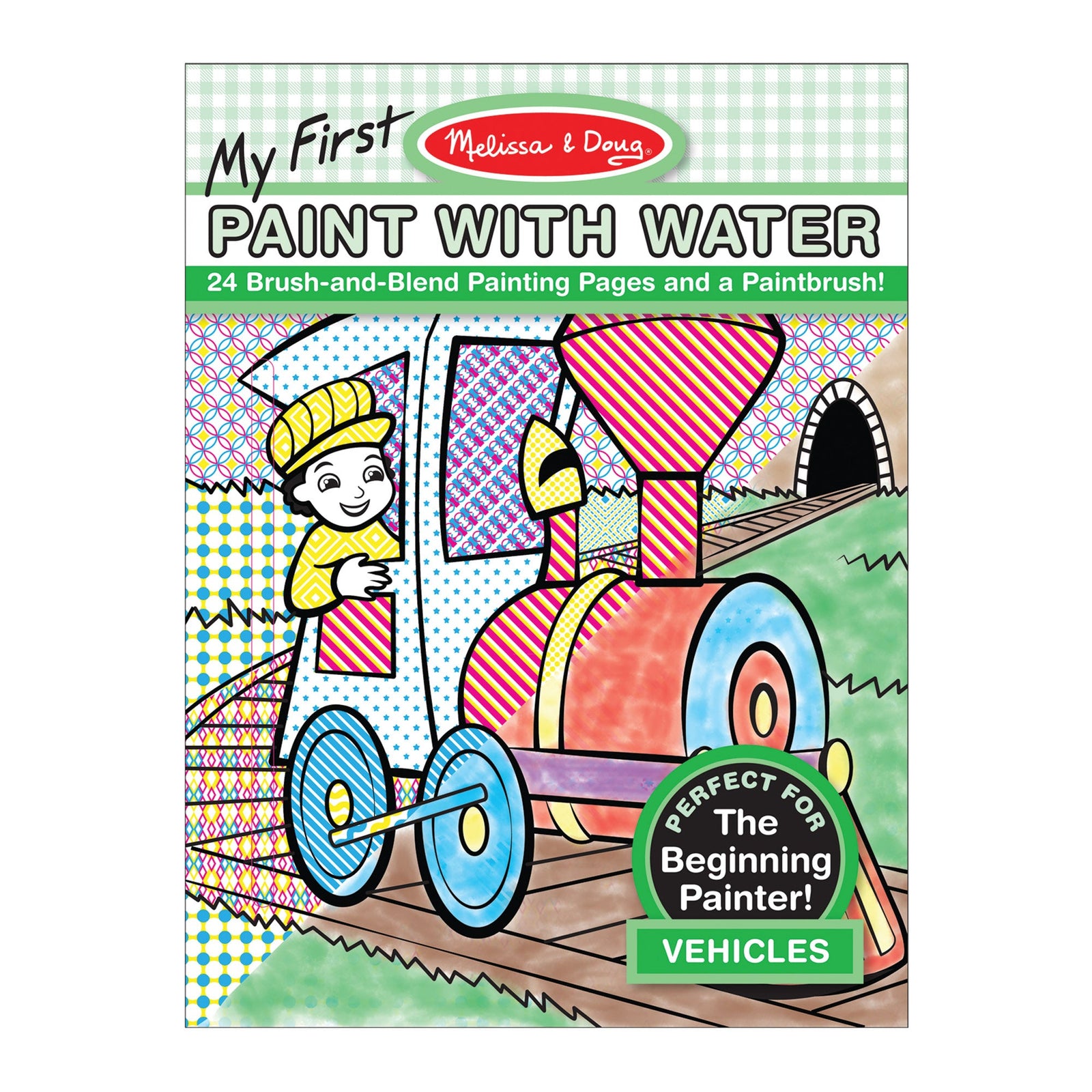 My First Paint with Water - Vehicles S7
