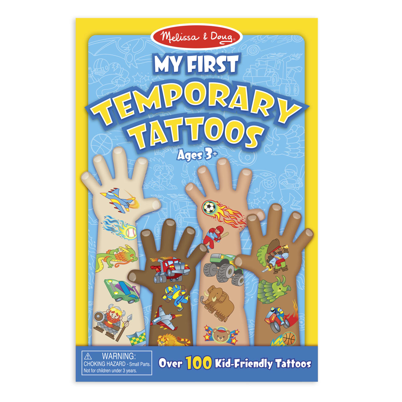 My First Temporary Tattoos: 100+ Kid-Friendly Tattoos - Adventure, Creatures, Sports, and More Y9