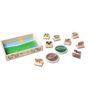 My First Wooden Stamp Set - Farm Animals V8