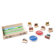 My First Wooden Stamp Set - Vehicles K2