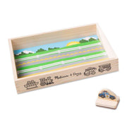My First Wooden Stamp Set - Vehicles K2