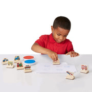My First Wooden Stamp Set - Vehicles K2