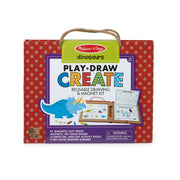 Natural Play: Play, Draw, Create Reusable Drawing & Magnet Kit – Dinosaurs I7