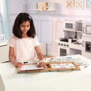 Natural Play: Play, Draw, Create Reusable Drawing & Magnet Kit – Ocean O6