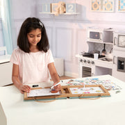 Natural Play: Play, Draw, Create Reusable Drawing & Magnet Kit – Ocean O6