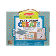 Natural Play: Play, Draw, Create Reusable Drawing & Magnet Kit – Ocean O6