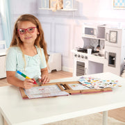 Natural Play: Play, Draw, Create Reusable Drawing & Magnet Kit – Princesses R5