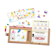 Natural Play: Play, Draw, Create Reusable Drawing & Magnet Kit – Princesses R5