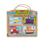 Natural Play Wooden Puzzle: Ready, Set, Go N8