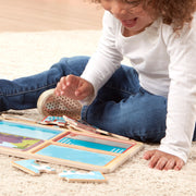 Natural Play Wooden Puzzle: Ready, Set, Go N8