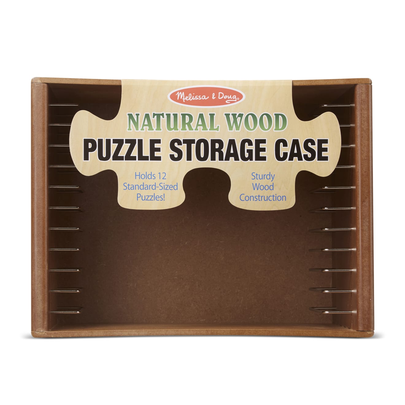 Natural Wood Puzzle Case G8