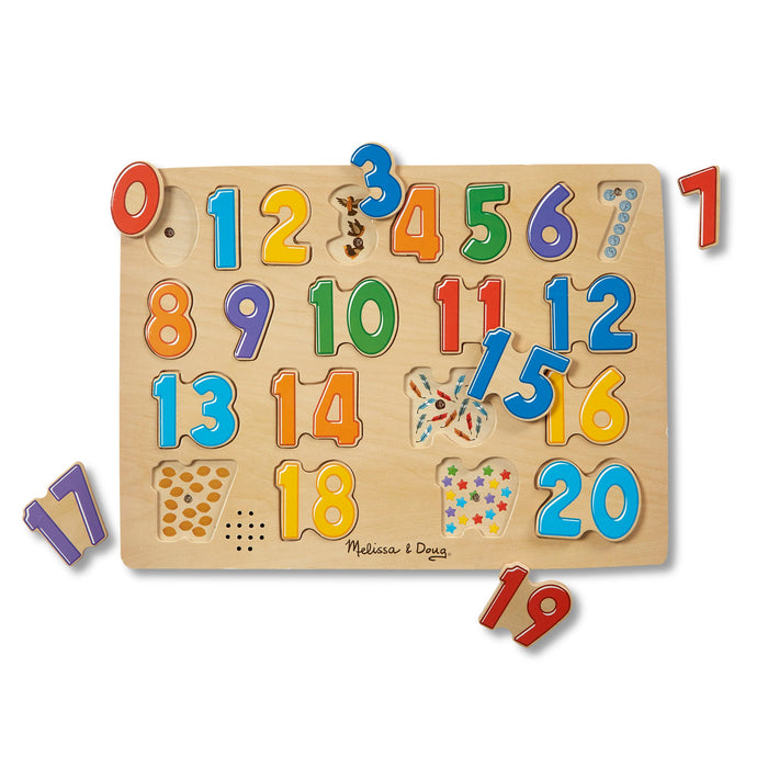Numbers Sound Puzzle - 21 Pieces N5