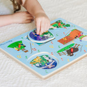 Nursery Rhymes 2 Sound Puzzle - 6 PIeces S2