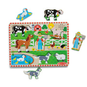 Old MacDonald's Farm Song Puzzle - 8 Pieces M2