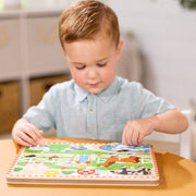 Old MacDonald's Farm Song Puzzle - 8 Pieces M2