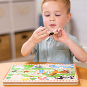 Old MacDonald's Farm Song Puzzle - 8 Pieces M2