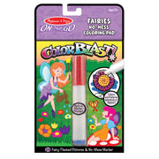 On the Go ColorBlast No-Mess Coloring Pad - Fairies V6
