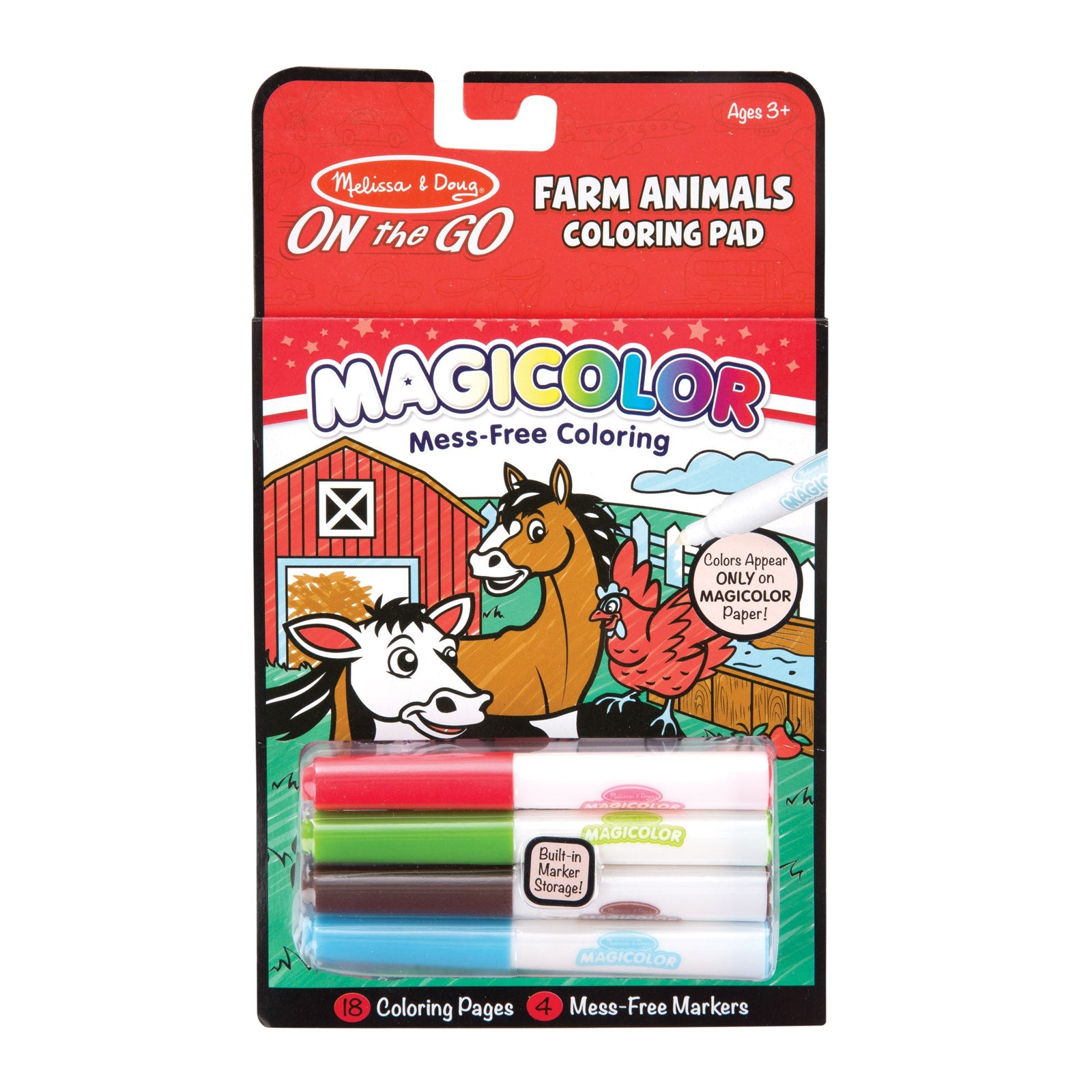On the Go Magicolor Coloring Pad - Farm Animals V0