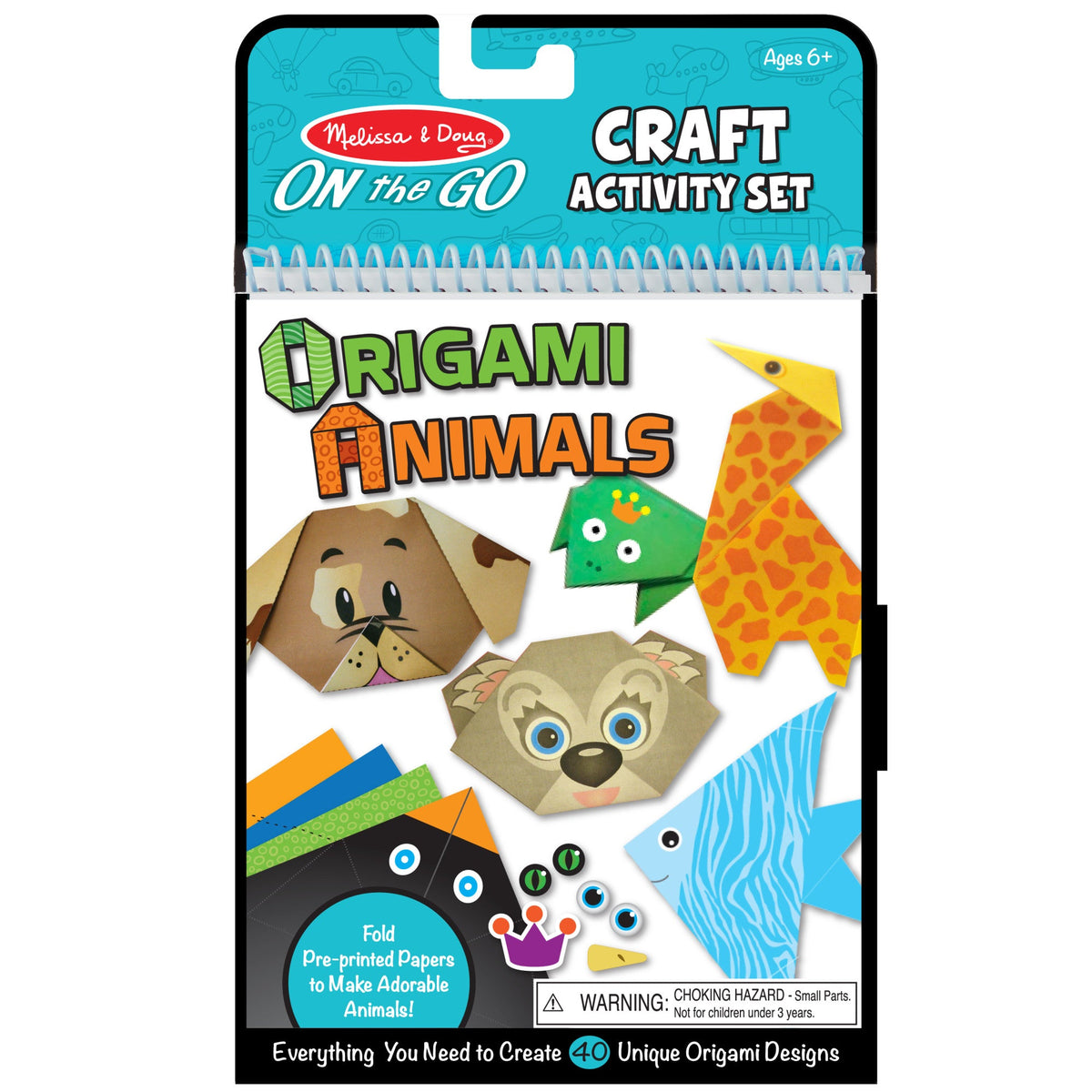 On the Go Origami Animals Craft Activity Set G0