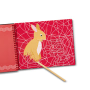 On the Go Scratch Art Color Reveal Pad - Animal Families T7