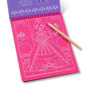 On the Go Scratch Art Color Reveal Pad - Fairy Tales Q0
