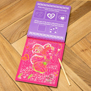 On the Go Scratch Art Color Reveal Pad - Fairy Tales Q0