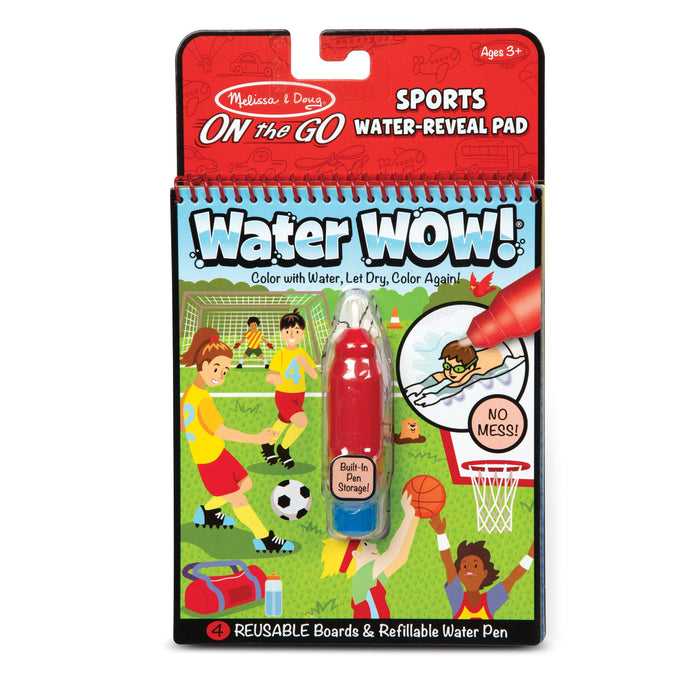 On the Go Water WOW!® Water-Reveal Activity Pad – Sports C0