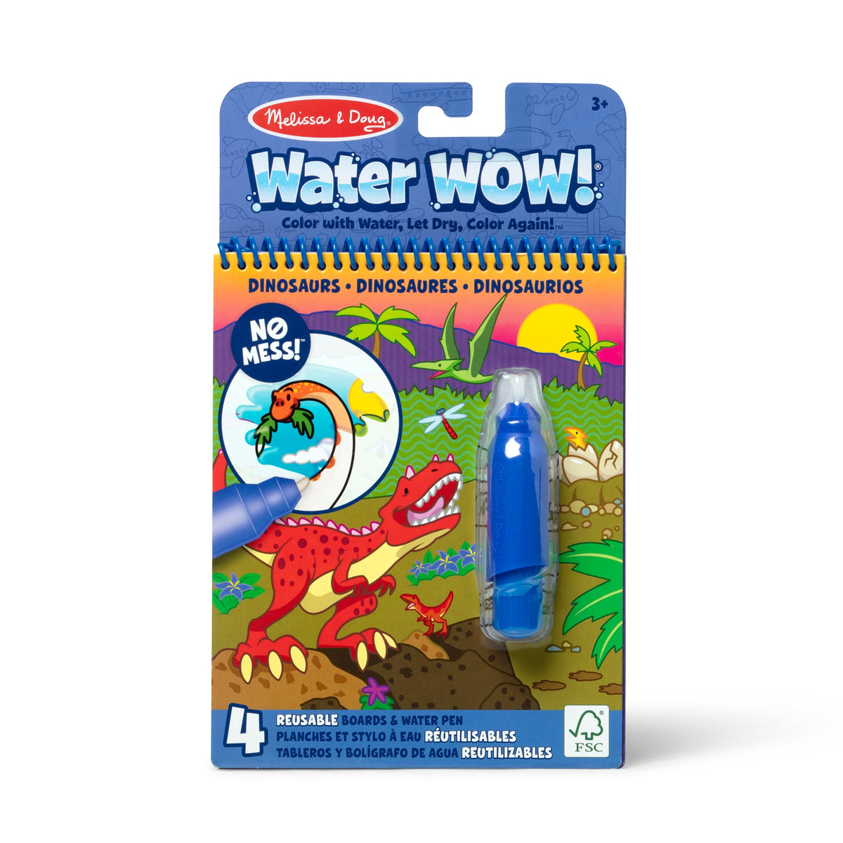 On the Go Water Wow! Water-Reveal Pad – Dinosaurs W1