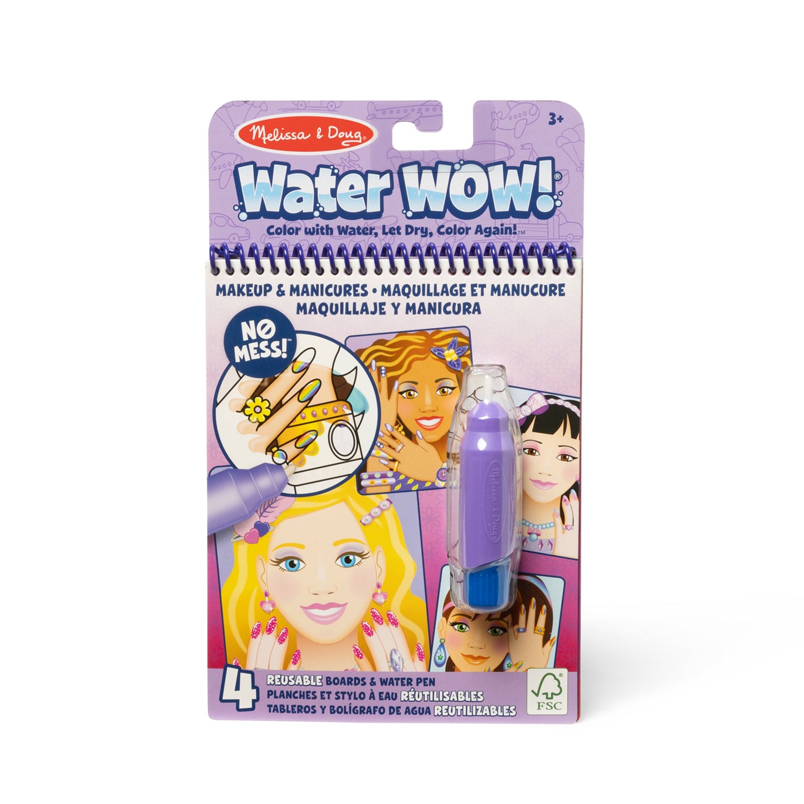 On the Go Water Wow! Water-Reveal Pad - Makeup & Manicures G2