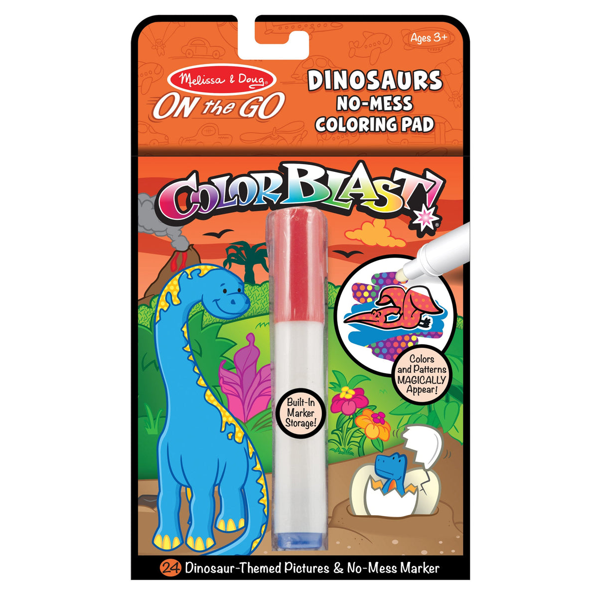 On the Go™ ColorBlast Color Reveal Pad – Dinosaur F7