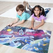 Outer Space Glow-in-the-Dark Floor Puzzle – 48 Pieces D6