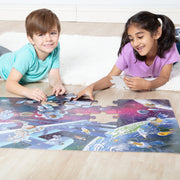 Outer Space Glow-in-the-Dark Floor Puzzle – 48 Pieces D6