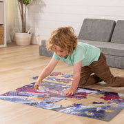 Outer Space Glow-in-the-Dark Floor Puzzle – 48 Pieces D6
