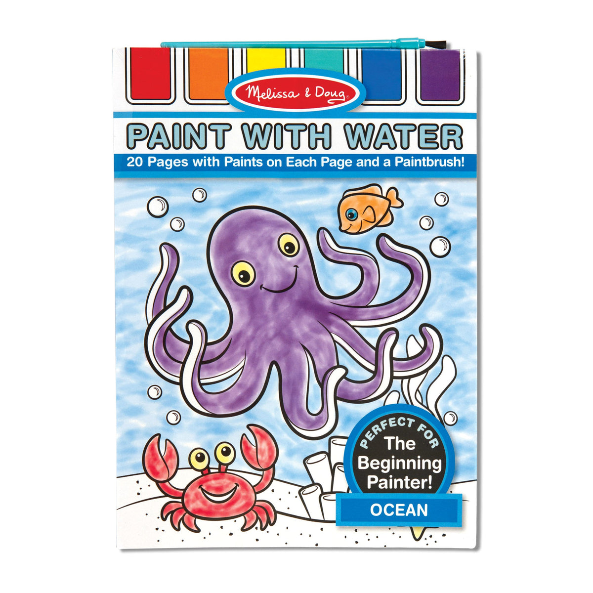 Paint With Water Activity Book - Ocean I7