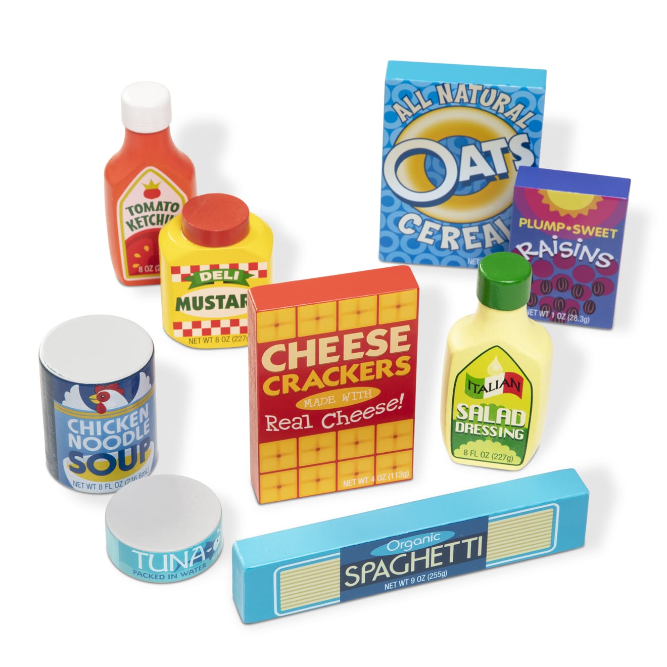 Pantry Food Set - Wooden Play Food B5