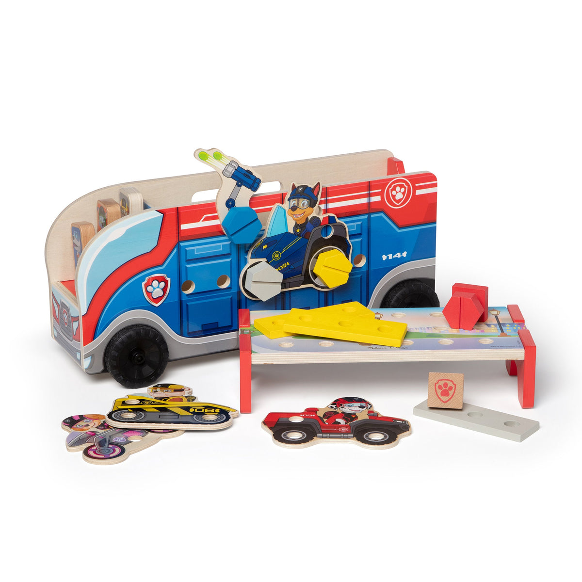 PAW Patrol Match & Build Mission Cruiser Q8
