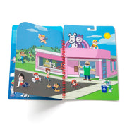 PAW Patrol Restickable Puffy Stickers - Adventure Bay T0