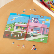PAW Patrol Restickable Puffy Stickers - Adventure Bay T0