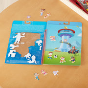 PAW Patrol Restickable Puffy Stickers - Adventure Bay T0