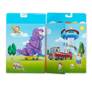PAW Patrol Restickable Stickers Flip-Flap Pad - Ultimate Rescue H9
