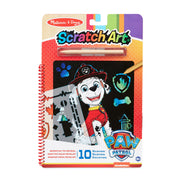 PAW Patrol Scratch Art Pad - Marshall I9