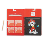 PAW Patrol Scratch Art Pad - Marshall I9