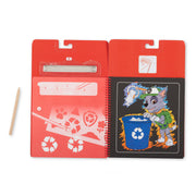 PAW Patrol Scratch Art Pad - Marshall I9