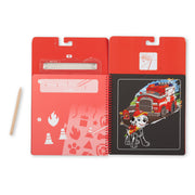PAW Patrol Scratch Art Pad - Marshall I9