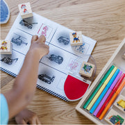 PAW Patrol Wooden Stamps Activity Set U6