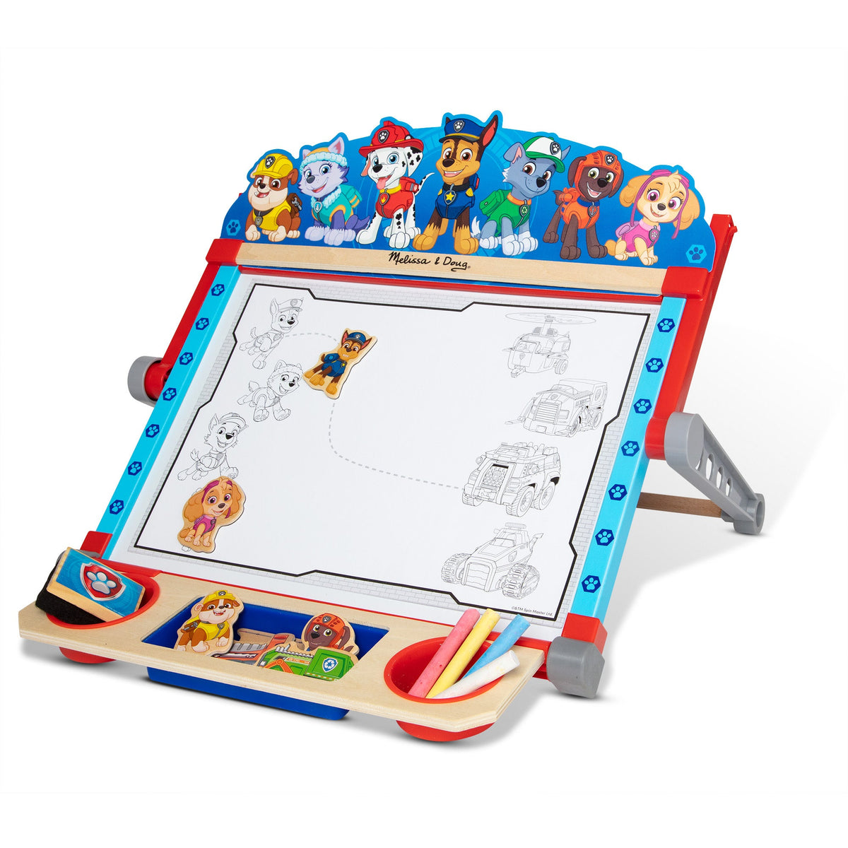 PAW Patrol Wooden Tabletop Art Center H4